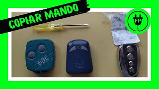 Duplicar o copiar mando de garaje 🔑🚗 por menos de 5€ 👌 [upl. by Joses]