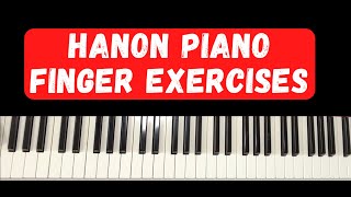 Hanon Piano Finger Exercises [upl. by Roselin]