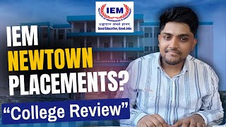 IEM NEWTOWN  College Review  Placement  Fees  Jobs  Campus [upl. by Kolosick527]