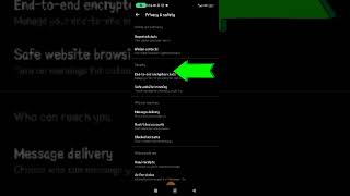 HOW TO REMOVE END TO END ENCRYPTED CHAT messenger [upl. by Abihsat120]