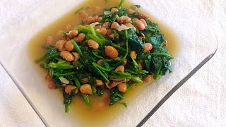 ESPINACAS MUY NUTRITIVAS CON FRIJOLESSPINACH [upl. by Millhon543]