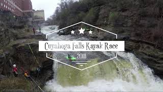 Cuyahoga Falls Kayak Race Footage2018 Unofficial [upl. by Maxy]