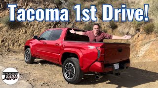 2024 Tacoma TRD Sport Review  Test Drive  MPGPrice [upl. by Clein]