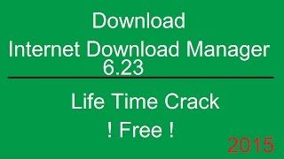 Internet Download Manager IDM623Build11LifetimeCrack Free Download [upl. by Ecidnacal368]