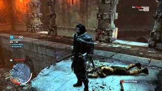 Middleearth™ Shadow of Mordor™Gameplay Brutalize Stealth Kill PS4 [upl. by Dorison]