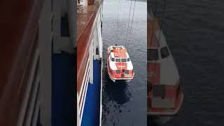 Cruise ship tenderlifeboat shortsyoutube cruise ship [upl. by Sagerman]