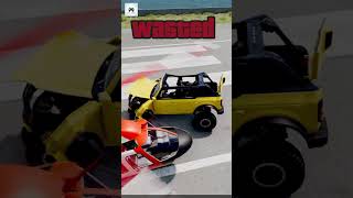 Car jump over 8 helicopters part 2 beamngaming beamnng shorts gaming fyp [upl. by Notecnirp]