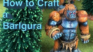 How to Craft a Barlgura for Dungeons amp Dragons [upl. by Eidnac710]