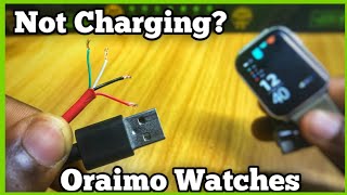 Oraimo Smart Watch NOT Charging SOLUTIONS [upl. by Aivlis]