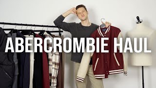 Abercrombie Haul for Men  Men’s Fall Fashion [upl. by Aoh]