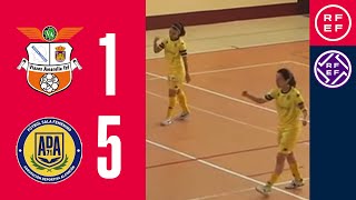 Resumen PrimeraIberdrolaFS  Viaxes Amarelle 15 Arriva Alcorcón  Jornada 4 [upl. by Zacharia187]