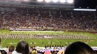 BethuneCookman Band At Doak Campbell Stadium and FSU  92113 [upl. by Lula]