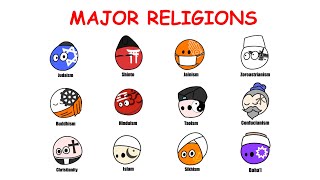 Every Major Religion in History Explained in 8 Minutes [upl. by Nodyroc]