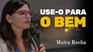 NÃO SEJA ESCRAVO DO DINHEIRO  Médium Maira Rocha Palestra Espírita [upl. by Nnaarat]