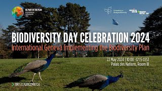 Biodiversity Day Celebration 2024  International Geneva Implementing the Biodiversity Plan [upl. by Yecnuahc598]