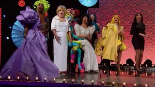 Rupaul’s Drag Race UK vs The World all entrances [upl. by Tobye16]