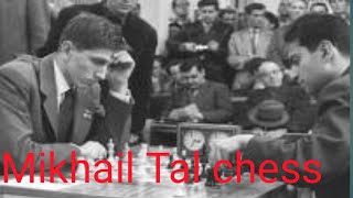 Mikhail Tal Vs M Graduss Tal chess game Tal best secrfice Tal amazing chess game [upl. by Alodee629]