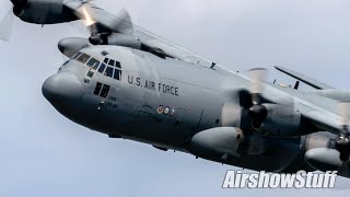 Tactical C130 Demo  Cleveland Airshow 2021 [upl. by Nathanial]