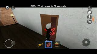 The Horror Mansion SCP173 Roblox [upl. by Aisat918]