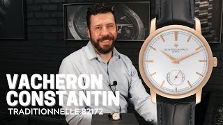 Vacheron Constantin Traditionnelle 18k Rose Gold Mens Watch 82172 Review  SwissWatchExpo [upl. by Gnoh]