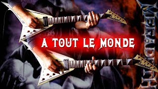 Megadeth  A Tout Le Monde FULL Guitar Cover [upl. by Wons201]