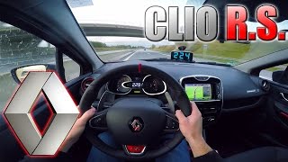 2016 Renault Clio RS 200Hp POV Daily drive in Germany ✔ [upl. by Jaddan]