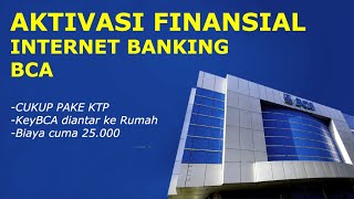 aktivasi internet banking bca lewat hp lengkap sampe diterima [upl. by Aleydis]