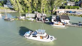 Private Affair departing from Ladner harbour [upl. by Euhsoj43]