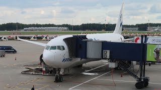 Boeing 767200 ак Utair  Рейс Анадырь  Москва [upl. by Dessma]