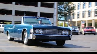 1965 LINCOLN CONTINENTAL METALLIC BLUE [upl. by Anewor]