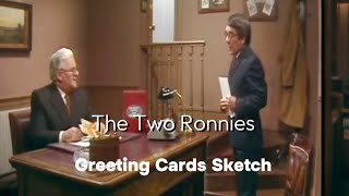 The Two Ronnies  Greeting Cards  Classic British Comedy TV Series [upl. by Malina]