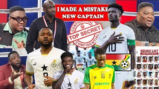 JORDAN AYEW WAS GIVEN THE BLACKSTAR CAPTAIN CUZ OFKUDUS HMM OTTO ADDO GHANA HEARTS WANT [upl. by Lladnar483]