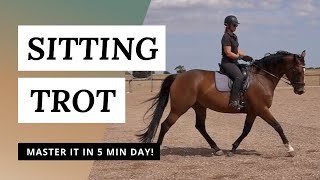 Sitting The Trot  How To Move Your Seat [upl. by Wiebmer]