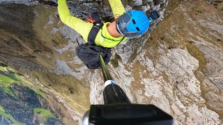 Multi Pitch Climbing in the Swiss Alps  Summit Happiness [upl. by Esimehc]