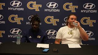 Postgame Press Conference Jamal Haynes amp Weston Franklin Oct 12 2024 [upl. by Anitsyrc]