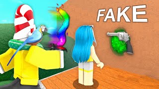 Murder Mystery 2 Trolling Funny Moments Roblox Movie [upl. by Crescin556]