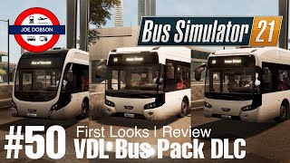 Bus Simulator 21  VDL Bus Pack DLC  First Looks amp Review  Angel Shores  Episode 50 [upl. by Penney]