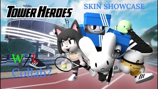 WL UPDATE  New Adidas Skin  TOWER HEROES ROBLOX [upl. by Merrily]