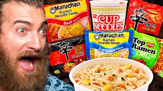 Whats The Best Instant Ramen Noodle Taste Test [upl. by Notlih]