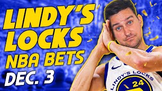 NBA Picks for EVERY Game Tuesday 123  Best NBA Bets amp Predictions  Lindys Leans Likes amp Locks [upl. by Marjory]