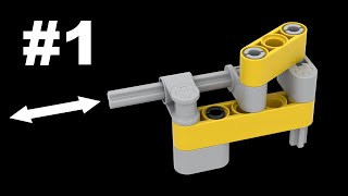 7 Reciprocating Piston Mechanisms  Lego Technic [upl. by Rowley]