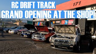 OPENING THE NEWEST RC DRIFT TRACK IN CALIFORNIA [upl. by Ahsinrev]