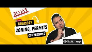 Zoning Permits amp Conversions  LIVE CLASS [upl. by Ahsilek334]