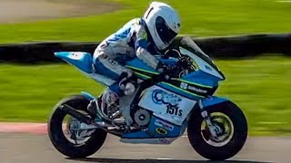 Kids aged 8 racing motorcycles Cool FAB British Minibikes Champ 2017 Rd 1 Part 3 [upl. by Koziarz]