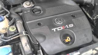 VW Golf 19 TDI  Engine sound [upl. by Eiger57]