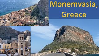 🇬🇷 Monumental Monemvasia Peloponnese Greece [upl. by Denman]