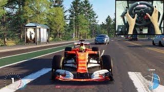 F1 Car The Crew 2  Logitech g29 gameplay [upl. by Chatwin]