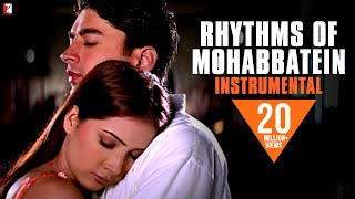 Rhythms of Mohabbatein Instrumental  Uday Jugal Jimmy Shamita Kim Preeti  JatinLalit [upl. by Yenreit]