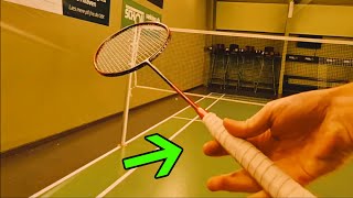 BADMINTON  Learn To Do A PERFECT BACKHAND [upl. by Neddy619]