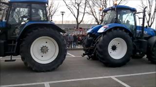 NEW HOLLAND T7250 VS TM 190 [upl. by Crim]